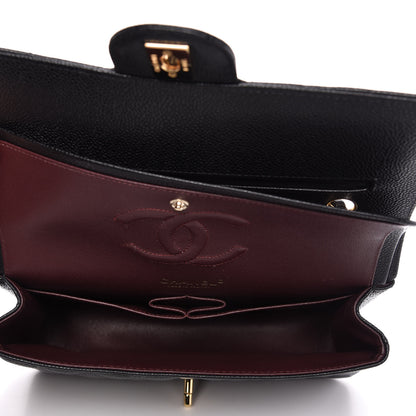 Chanel Caviar Quilted Medium Double Flap Black 5 of 11
