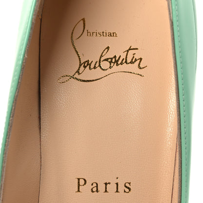Christian Louboutin Patent Pigalle Follies 100 Pumps 36.5 Opal 9 of 11