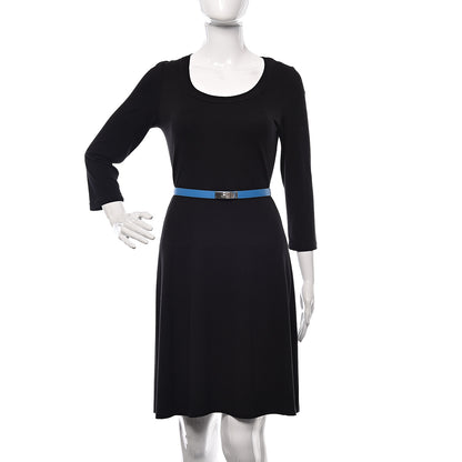 Hermes Epsom Kelly Belt Bleu Zanzibar 2 of 4