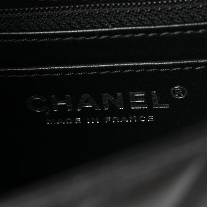 Chanel Aged Calfskin Chevron Quilted 2.55 Reissue Mini Flap So Black 6 of 11