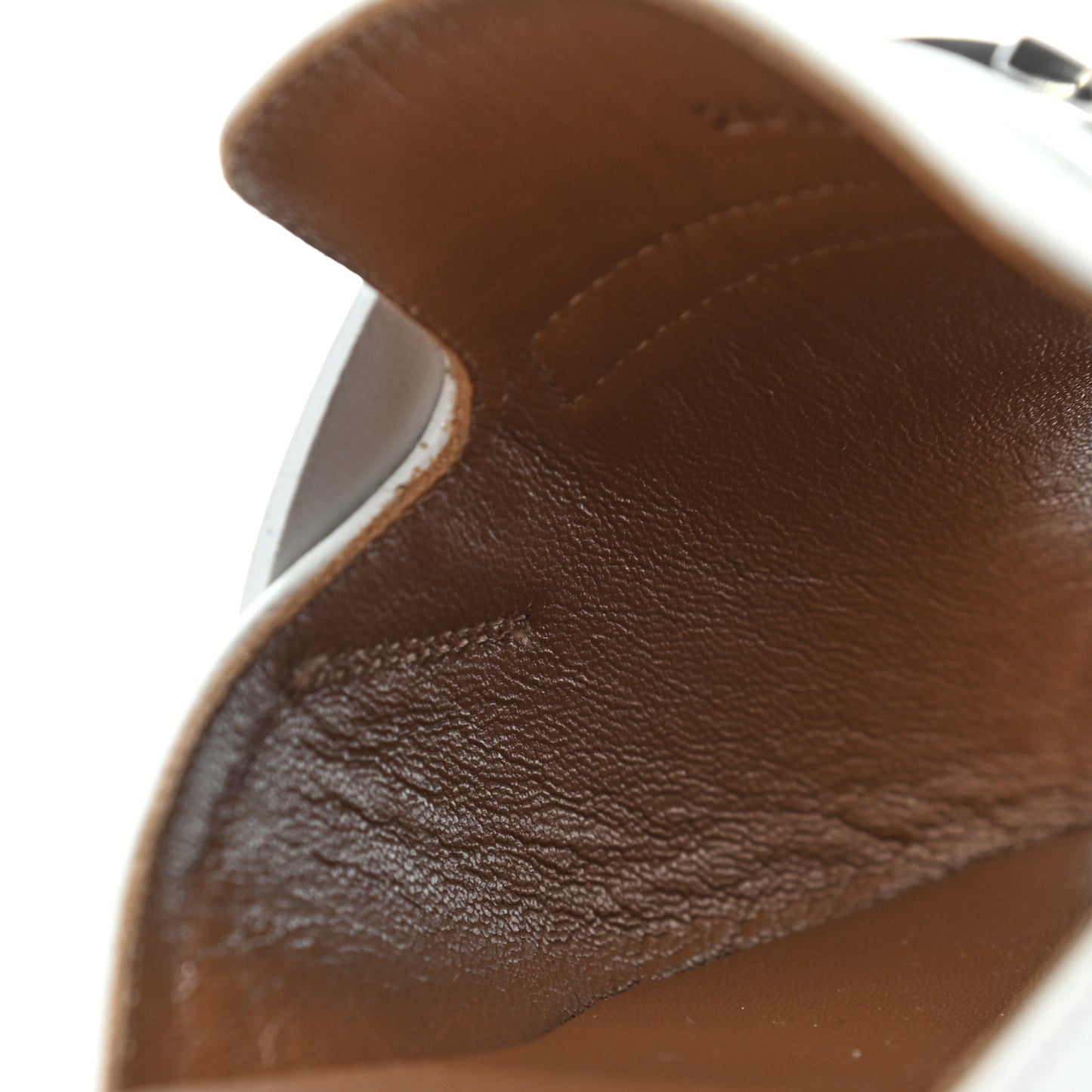 Calfskin Auteuil Sandals 38 White
