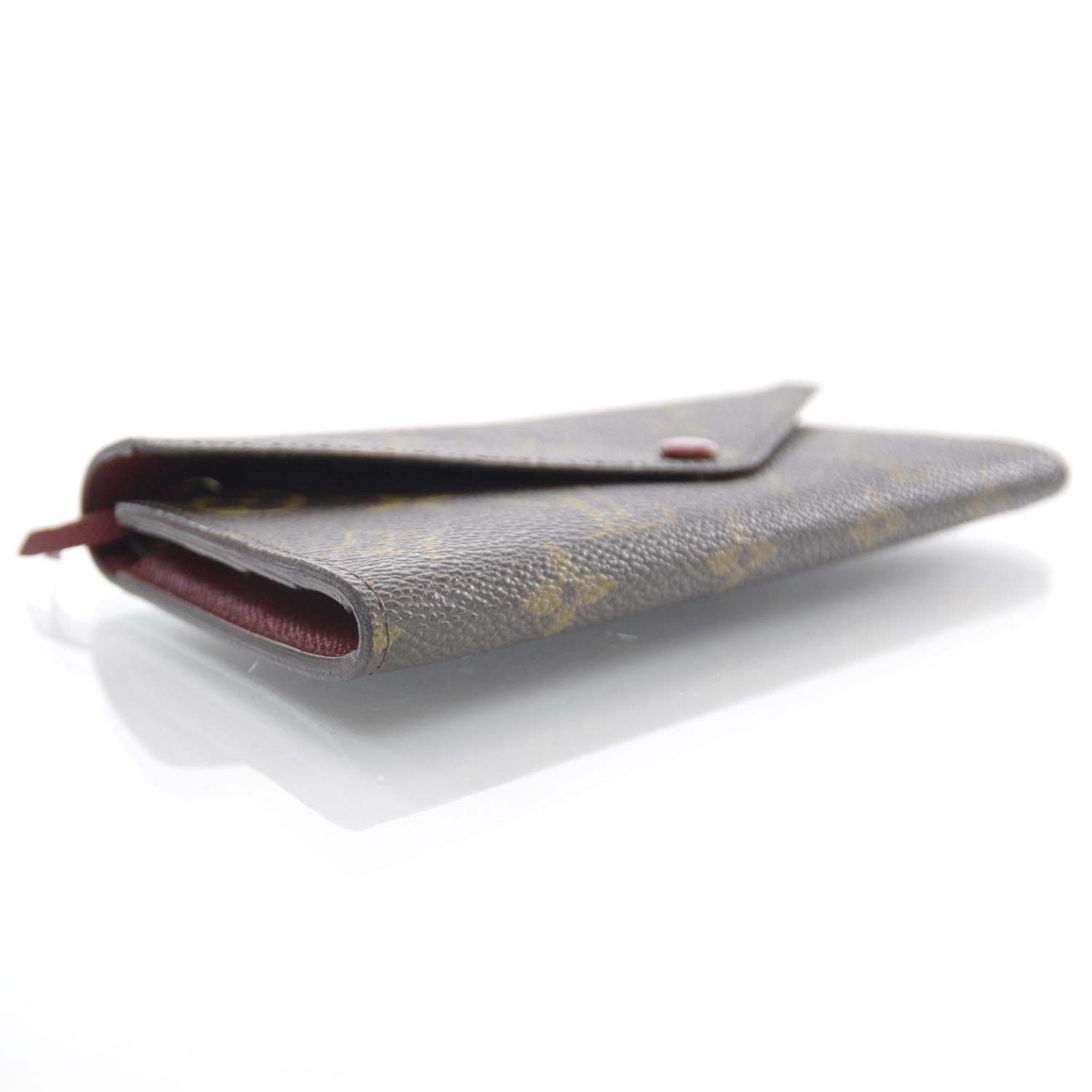 Louis Vuitton Monogram Josephine Wallet Red 4 of 7