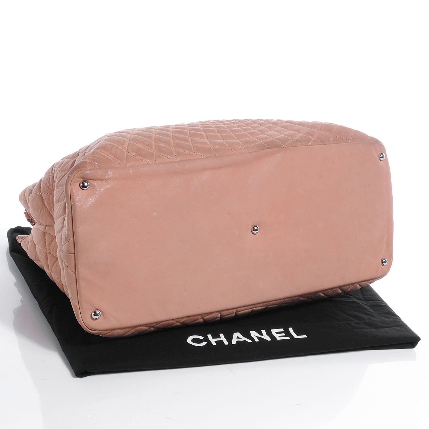 Chanel Iridescent Calfskin Large Sea Hit Tote Pink 4 of 10
