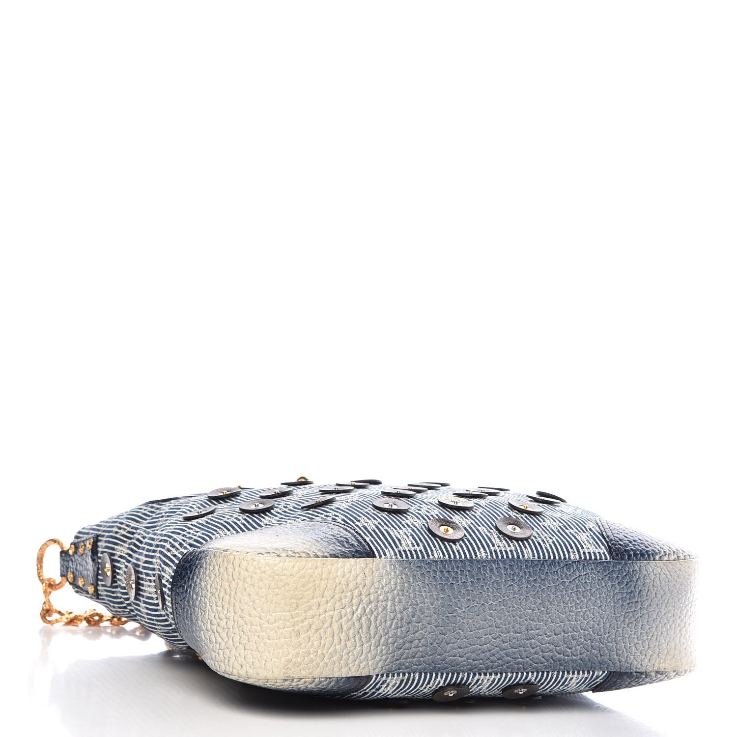 Louis Vuitton Denim Stripes Polka Dot Corsaire Navy 4 of 12