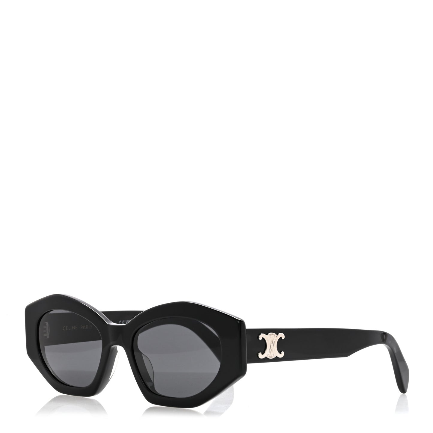 Acetate Triomphe 01 Sunglasses CL 40238U Black