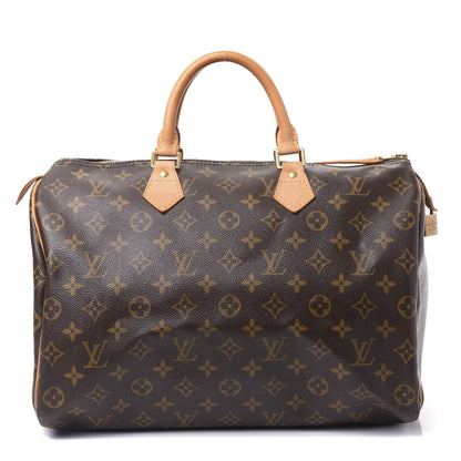 Louis Vuitton Monogram Speedy 35 1 of 12