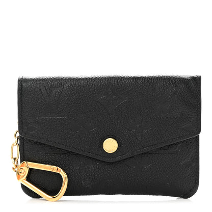 Louis Vuitton Empreinte Key Pouch Black 1 of 7