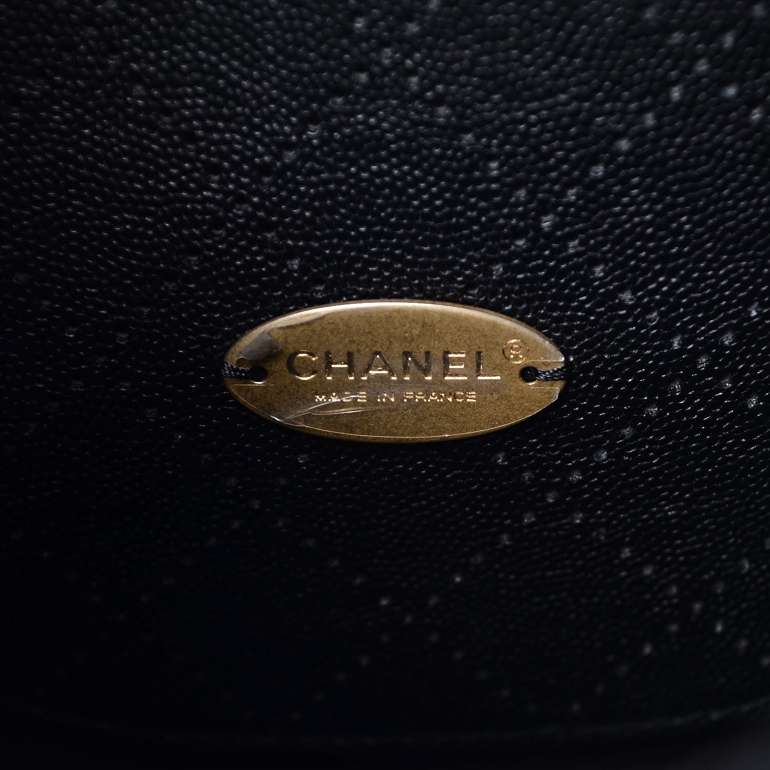 Chanel Grained Calfskin Perforated Small Flap Hobo Black 6 of 7