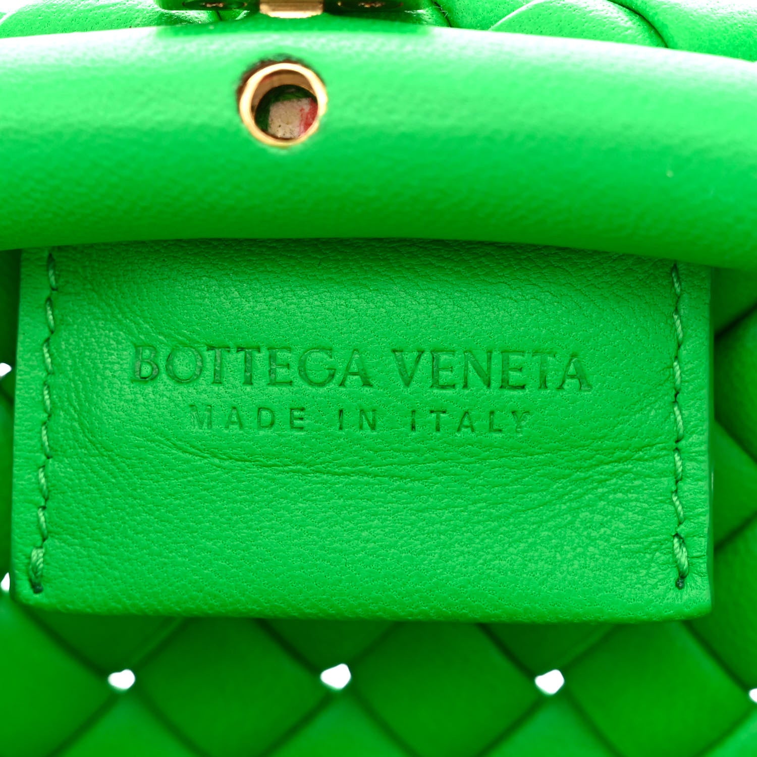 Bottega Veneta Nappa Intreccio Mini Padded Handle Bag Parakeet 6 of 15