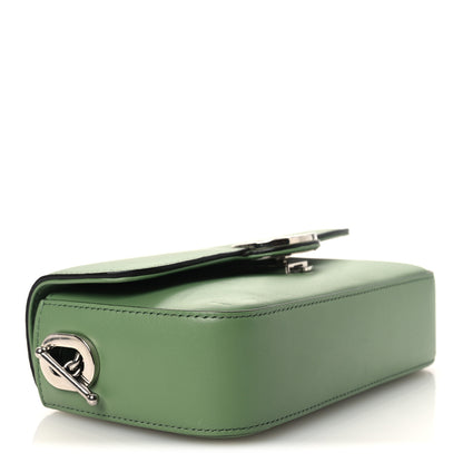 Gucci Senna Calfskin Petite GG Top Handle Shoulder Bag Green Soil Grass 4 of 13