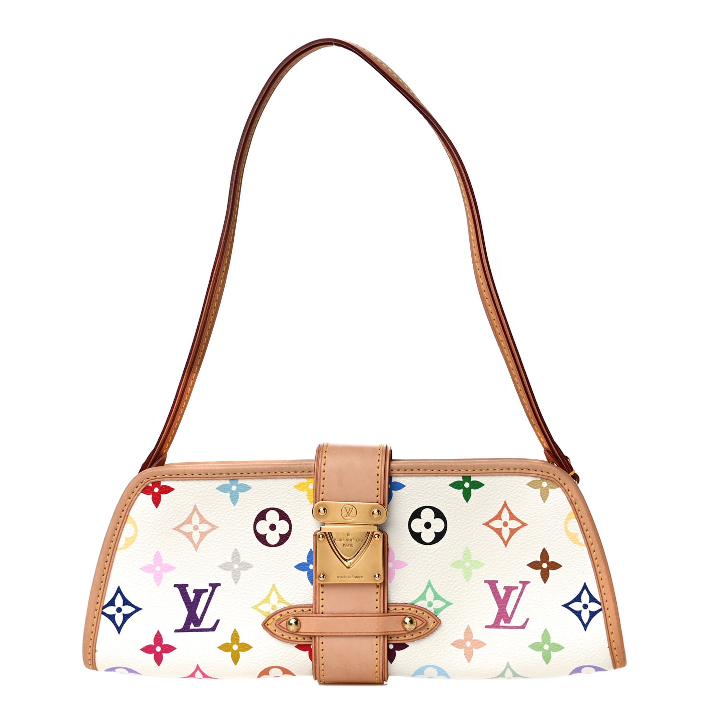 Monogram Multicolor Shirley White