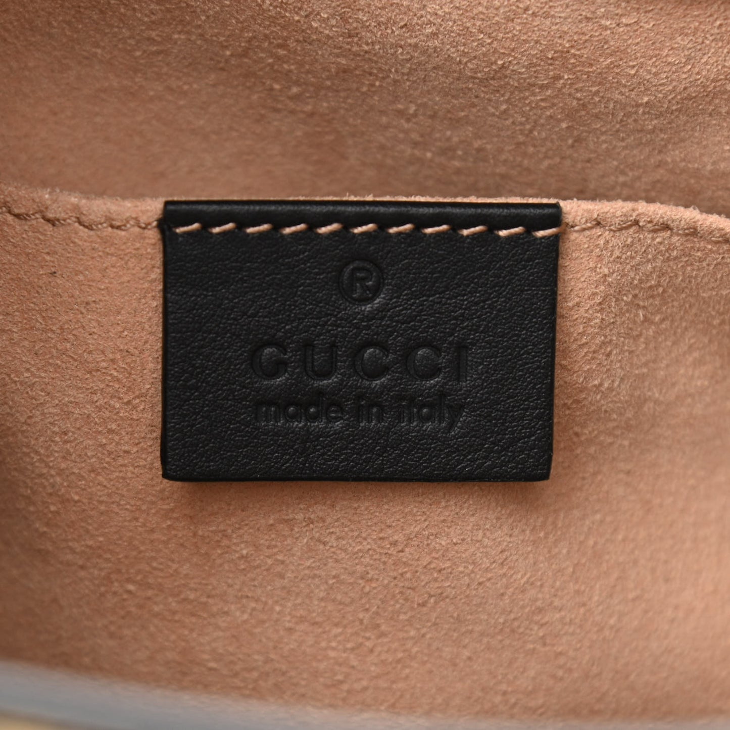 GG Supreme Monogram Bees Small Padlock Tote Beige Oro Black