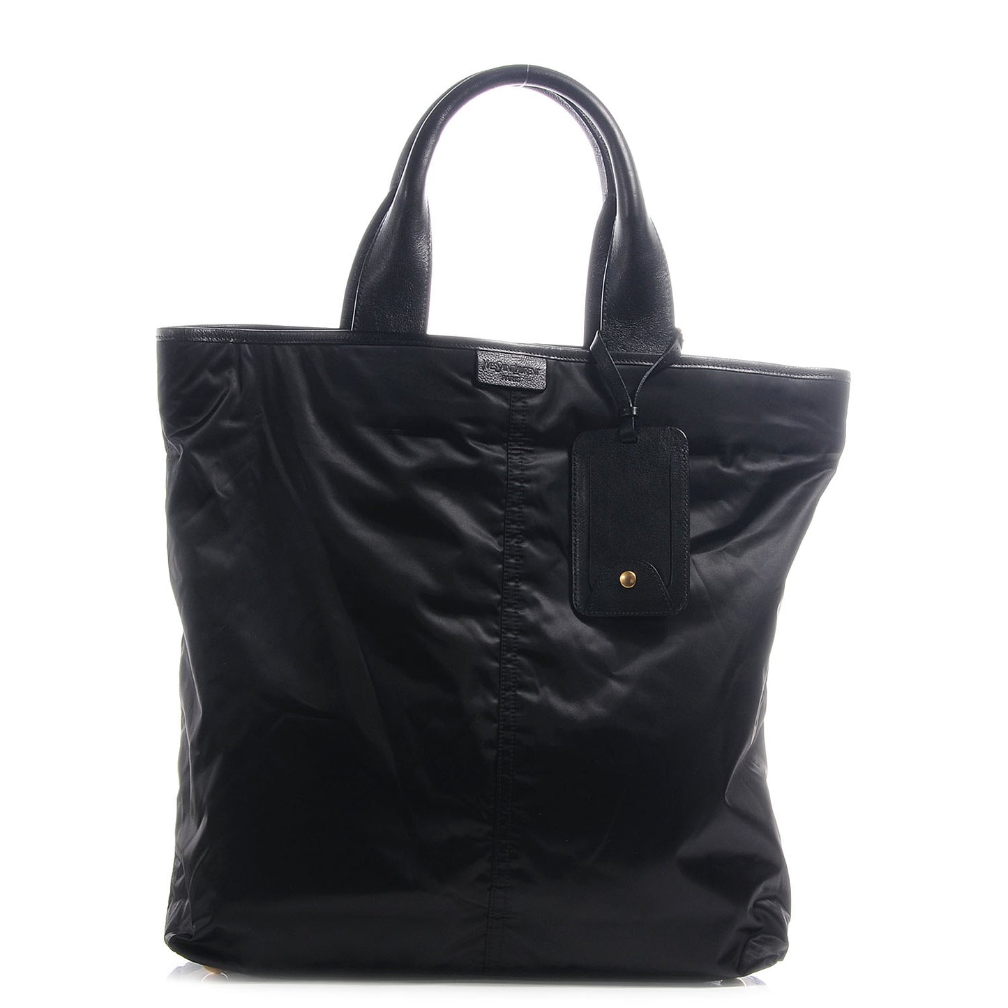 Satin Tanger Tote Black