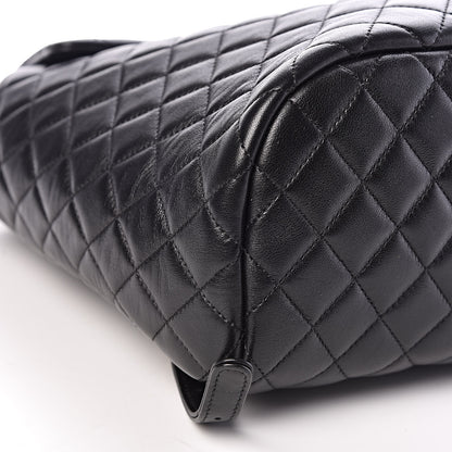 Chanel Lambskin Quilted Large Urban Spirit Backpack Black 8 of 9
