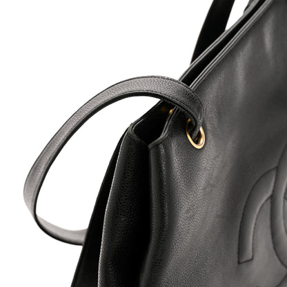 Chanel Caviar CC Timeless Tote Black 15 of 16