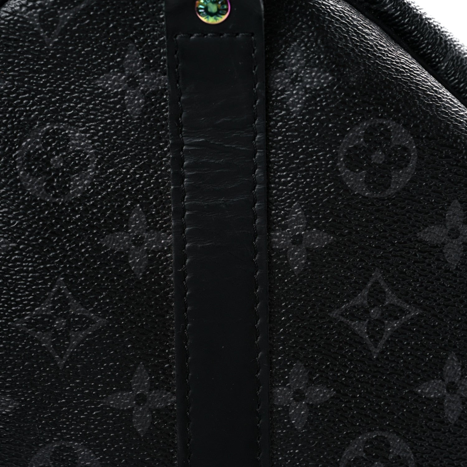 Louis Vuitton X FUJIWARA Monogram Eclipse Flash Fragment Keepall Bandouliere 55 26 of 32