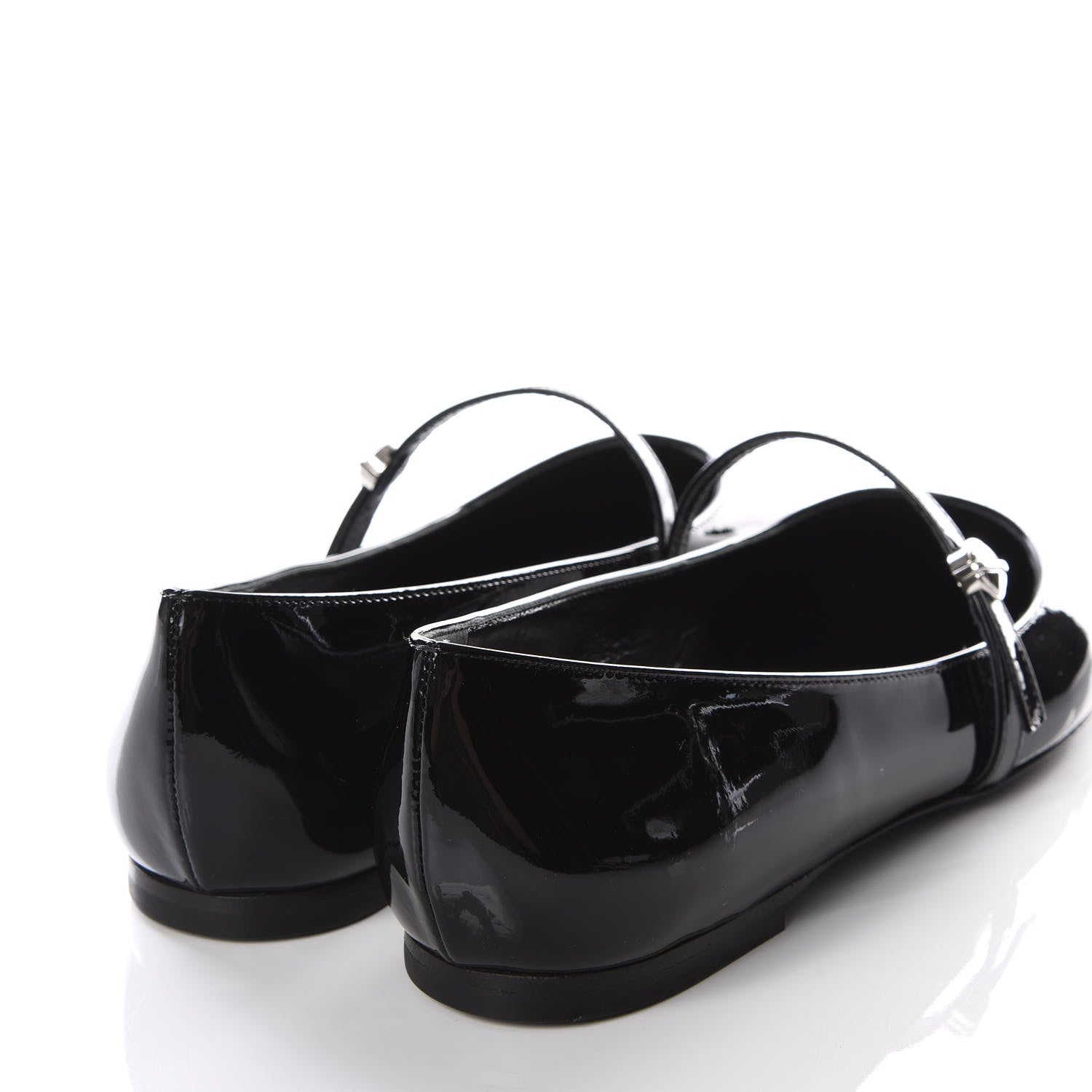 Louis Vuitton Patent Uniformes Ballet Flats 37.5 Black 4 of 8