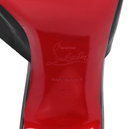 Christian Louboutin Calfskin Viberta 55 Mule 38 Black 6 of 9