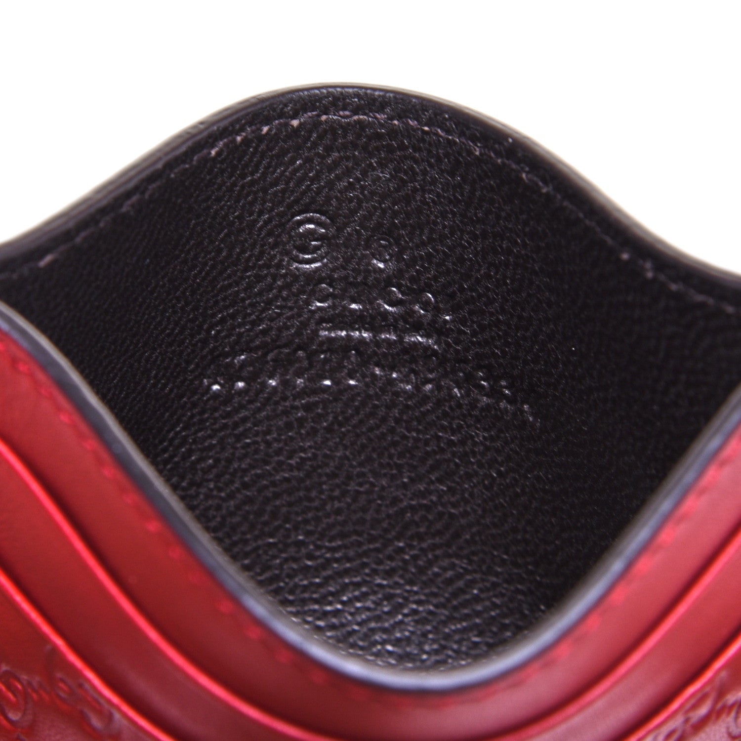 Gucci Microguccissima Card Holder Red 8 of 8