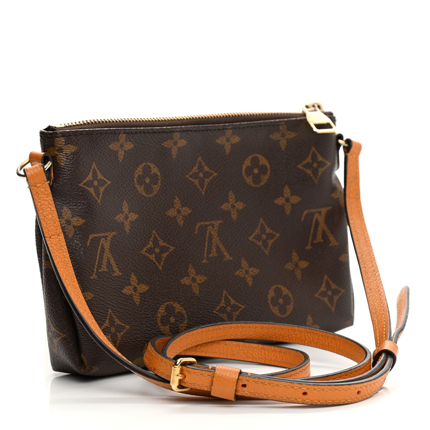 Monogram Pallas Clutch Saffron