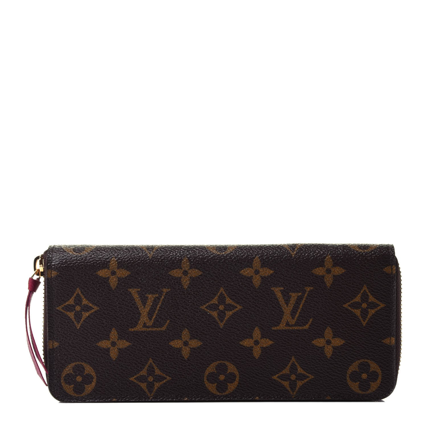 Louis Vuitton Monogram Clemence Wallet Fuchsia 1 of 4