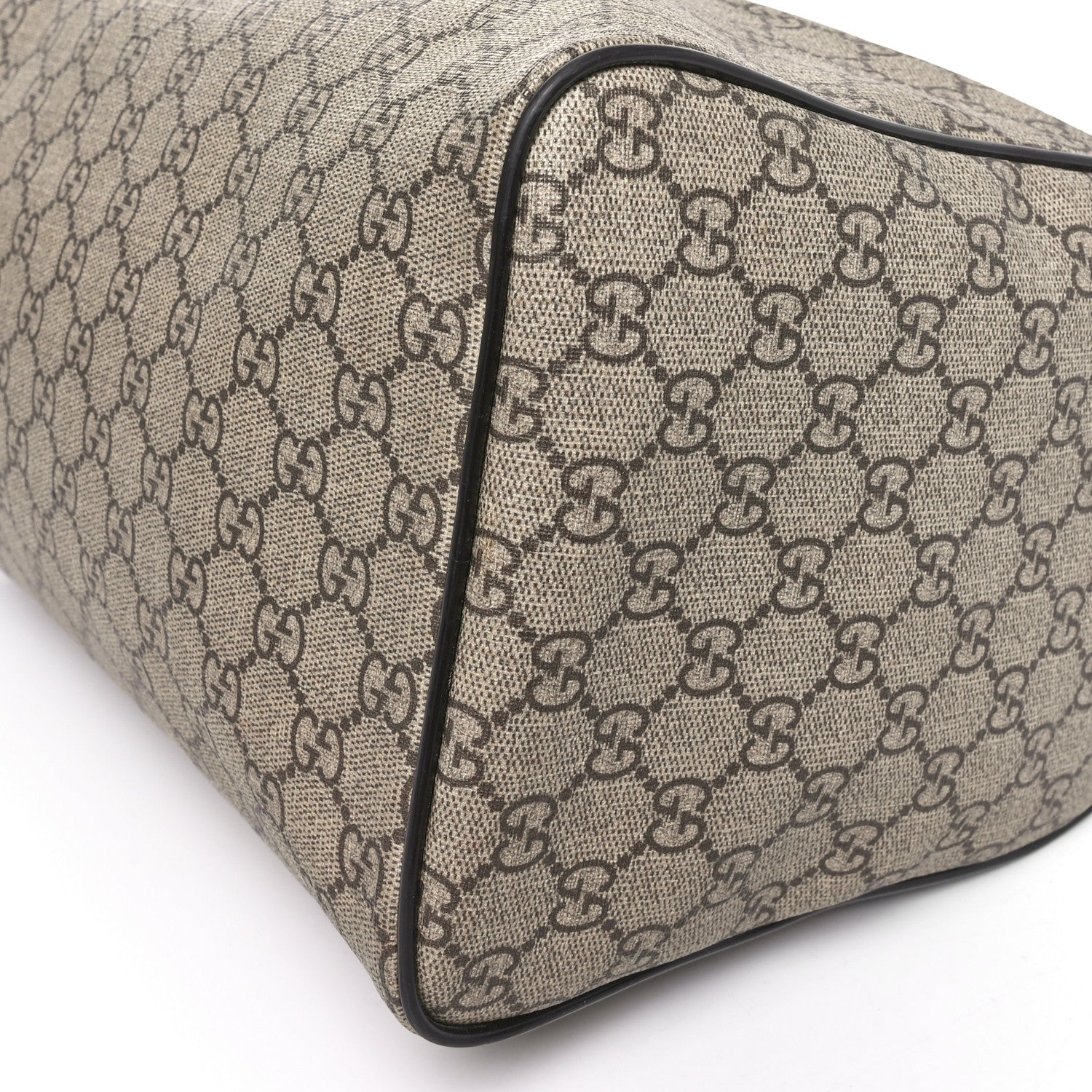 Gucci GG Plus Monogram Tattoo Heart Medium Joy Boston Dark Brown 10 of 13