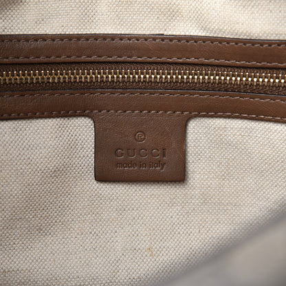 Gucci GG Supreme Monogram Margaux Calfskin Medium Nice Hobo Beige Ebony Acero 8 of 10