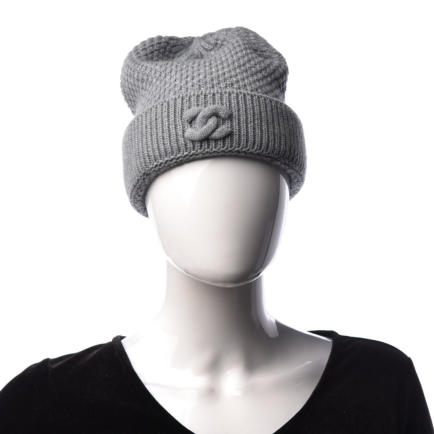 Cashmere CC Beanie Hat Grey