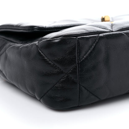 Chanel Goatskin Quilted Medium Chanel 19 Flap Black 8 of 11
