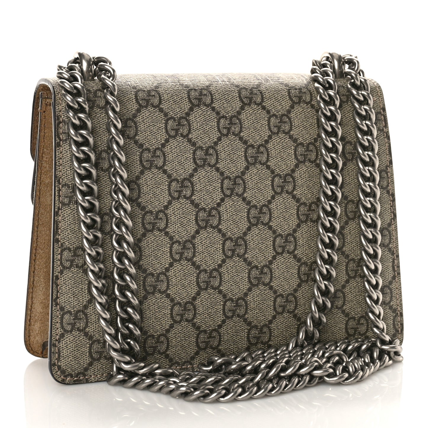 GG Supreme Monogram Mini Dionysus Shoulder Bag Taupe