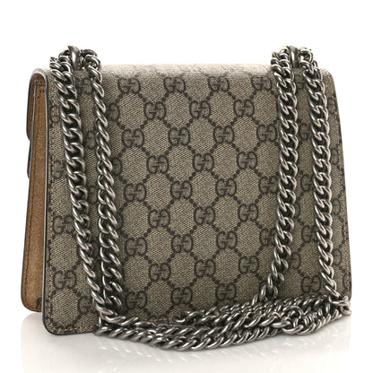Gucci GG Supreme Monogram Mini Dionysus Shoulder Bag Taupe 3 of 9