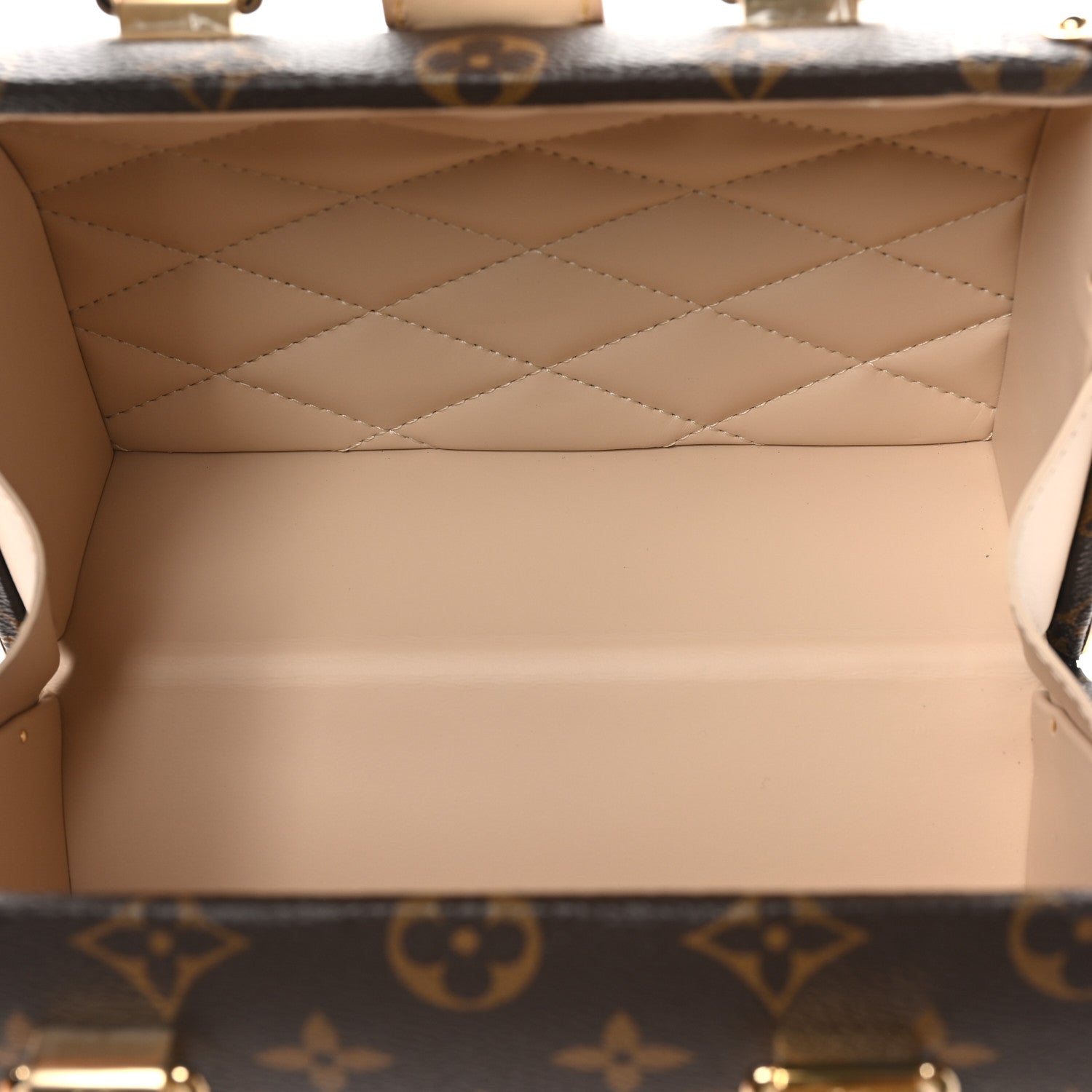 Louis Vuitton Monogram Speedy Trunk 20 5 of 9
