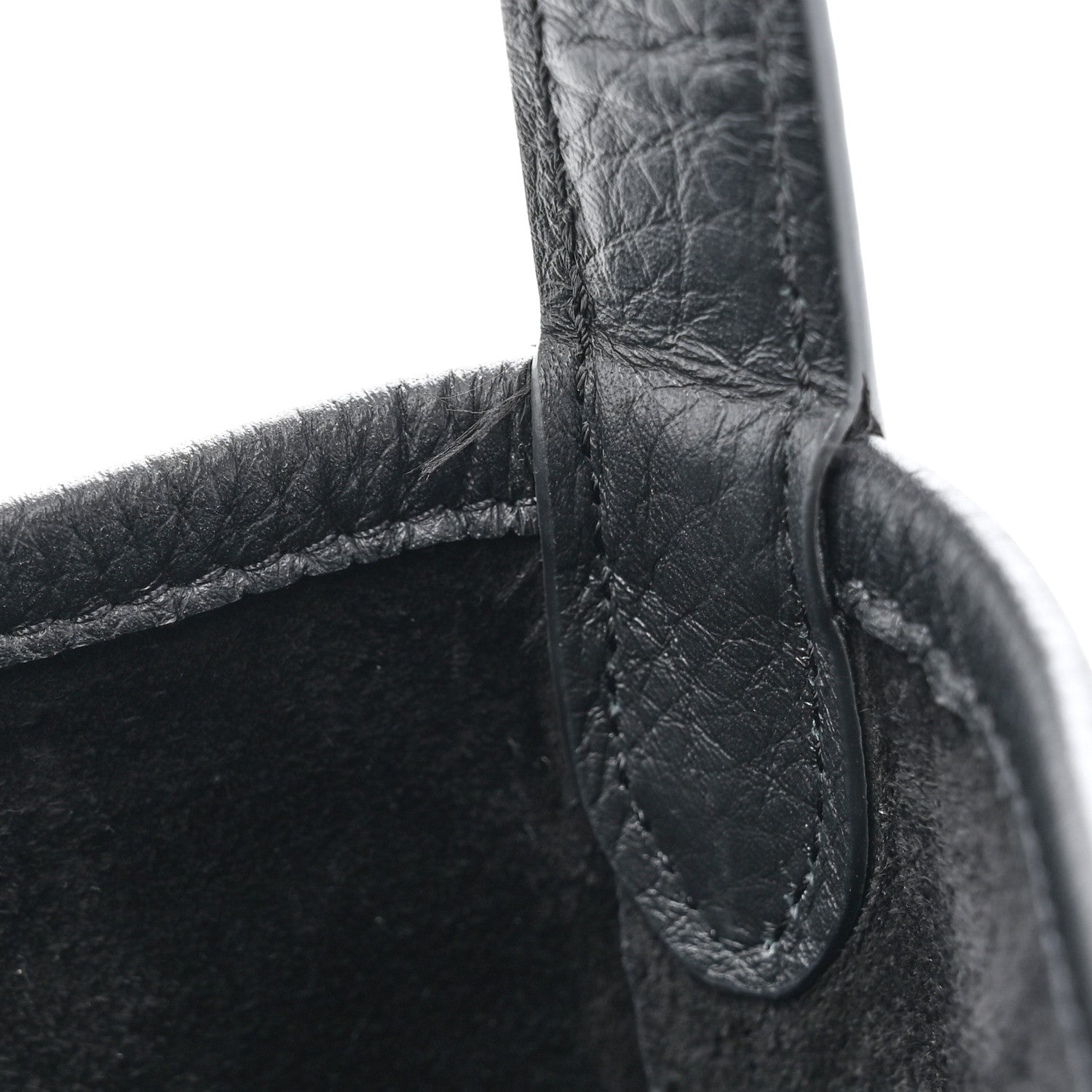 The Row Grained Calfskin Medium N/S Park Tote Black 12 of 12