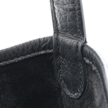 The Row Grained Calfskin Medium N/S Park Tote Black 12 of 12