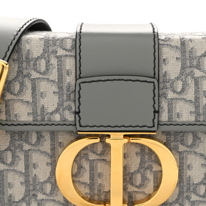 Christian Dior Oblique 30 Montaigne Box Bag Grey 7 of 9
