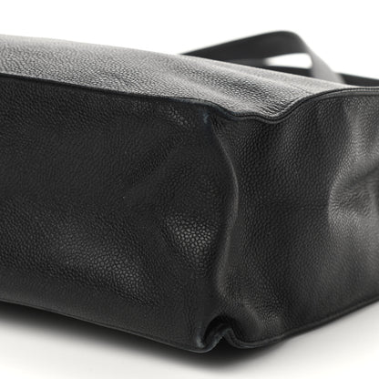 Chanel Caviar CC Tote Black 10 of 14