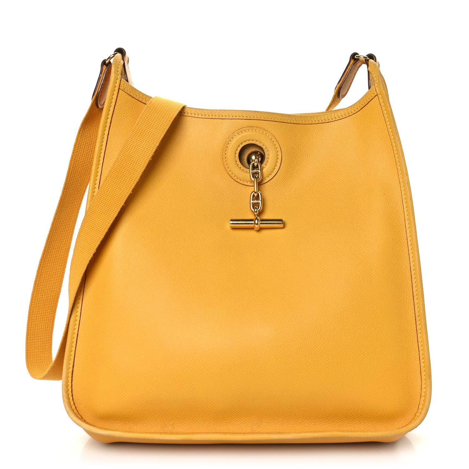 Hermes Courchevel Vespa PM Jaune 1 of 9