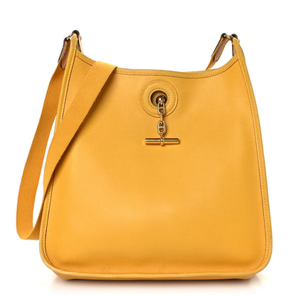 Hermes Courchevel Vespa PM Jaune 1 of 9