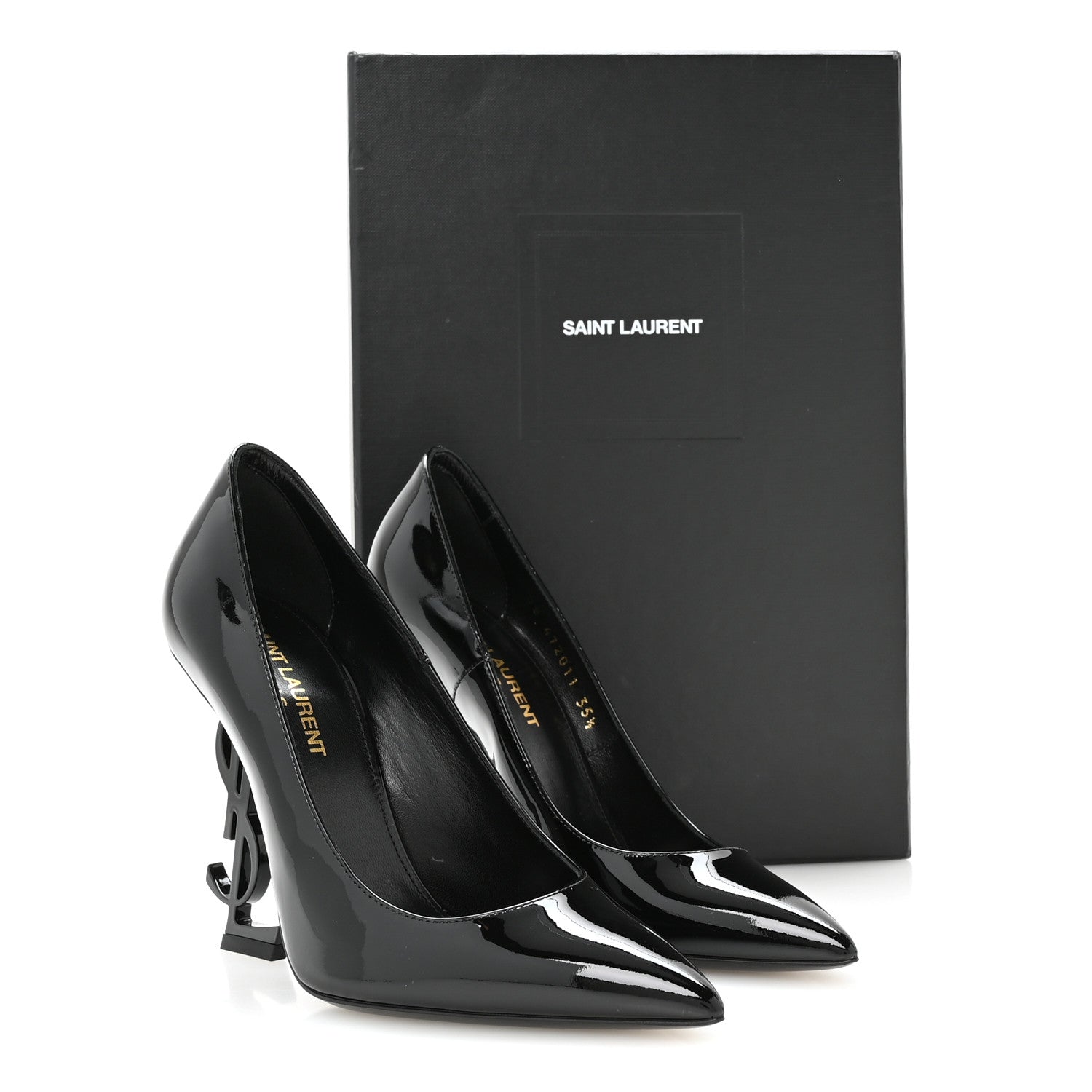 Saint Laurent Patent Opyum 110 Pumps 35.5 Black 9 of 9