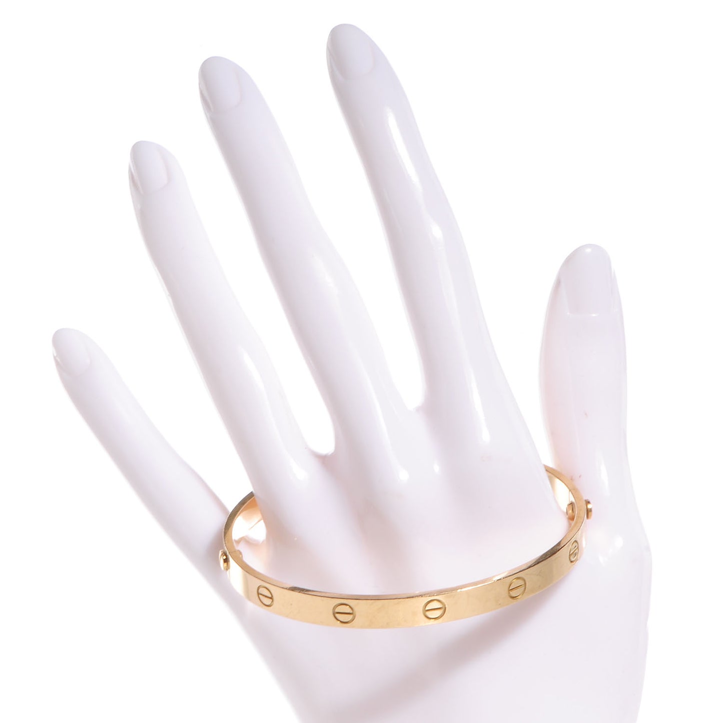 18K Yellow Gold LOVE Bracelet 20