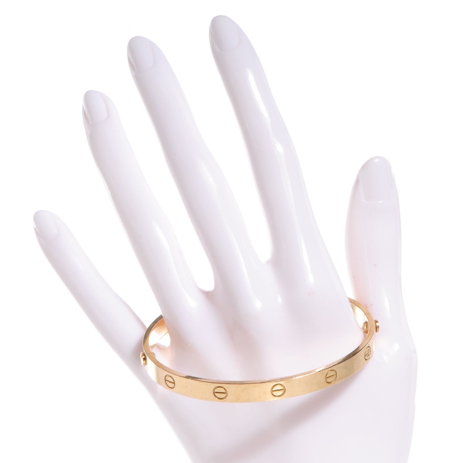 Cartier 18K Yellow Gold LOVE Bracelet 20 2 of 4