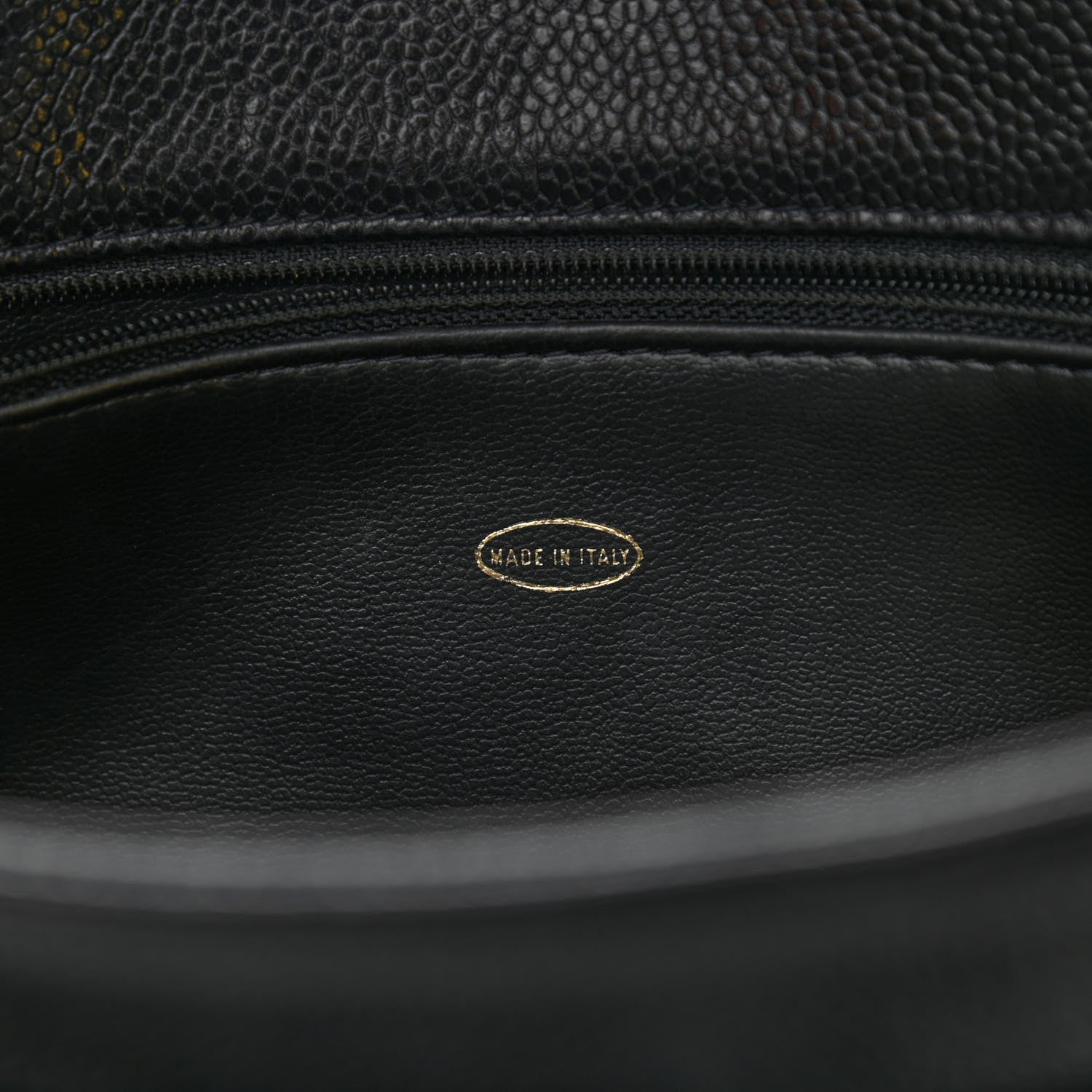 Chanel Caviar CC Tote Black 6 of 12