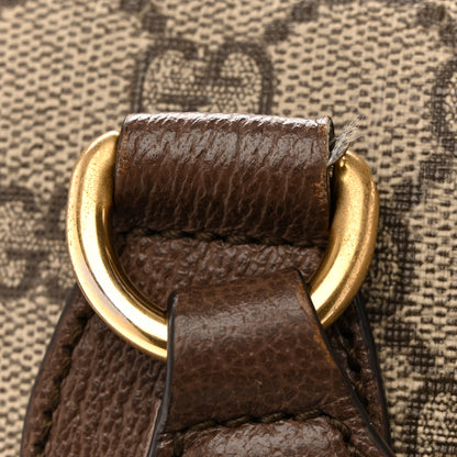 Gucci GG Supreme Monogram Web Medium Neo Vintage Flap Messenger Bag Beige New Acero 13 of 13