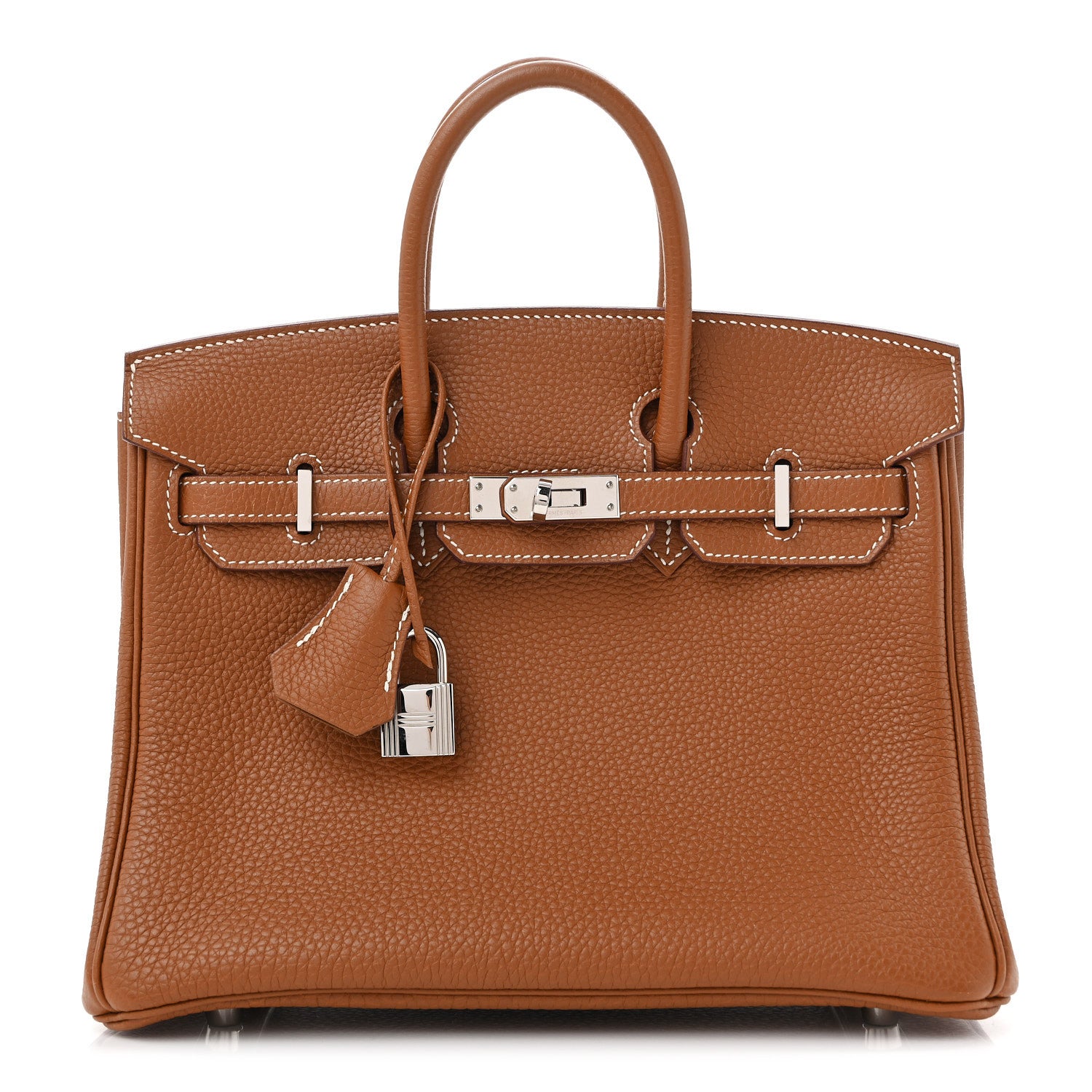 Hermes Togo Birkin 25 Gold 1 of 14