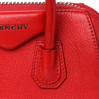 Givenchy Sugar Goatskin Mini Antigona Pop Red 13 of 19