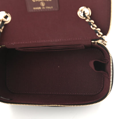 Chanel Caviar Quilted Small Vanity Case With Chain Black 5 of 9