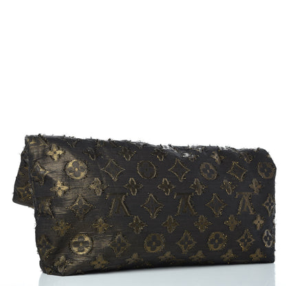 Louis Vuitton Lurex Quilted Monogram Altair Clutch Bronze 3 of 7