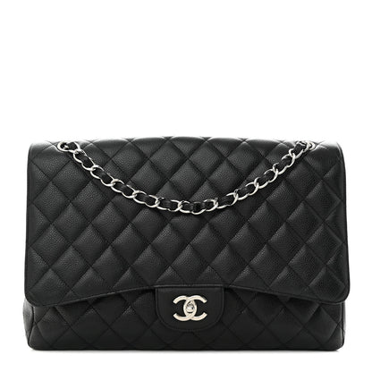 Chanel Caviar Quilted Maxi Single Flap Black 1 of 13