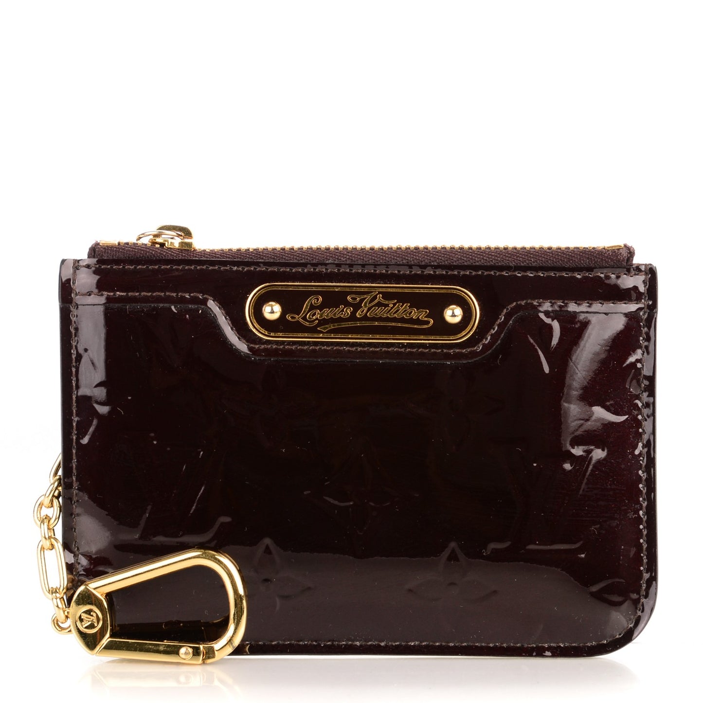 Vernis Key Pouch Amarante