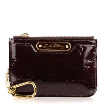 Louis Vuitton Vernis Key Pouch Amarante 1 of 7